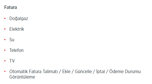 Ziraat İnternet Bankacılığı Fatura Ödeme